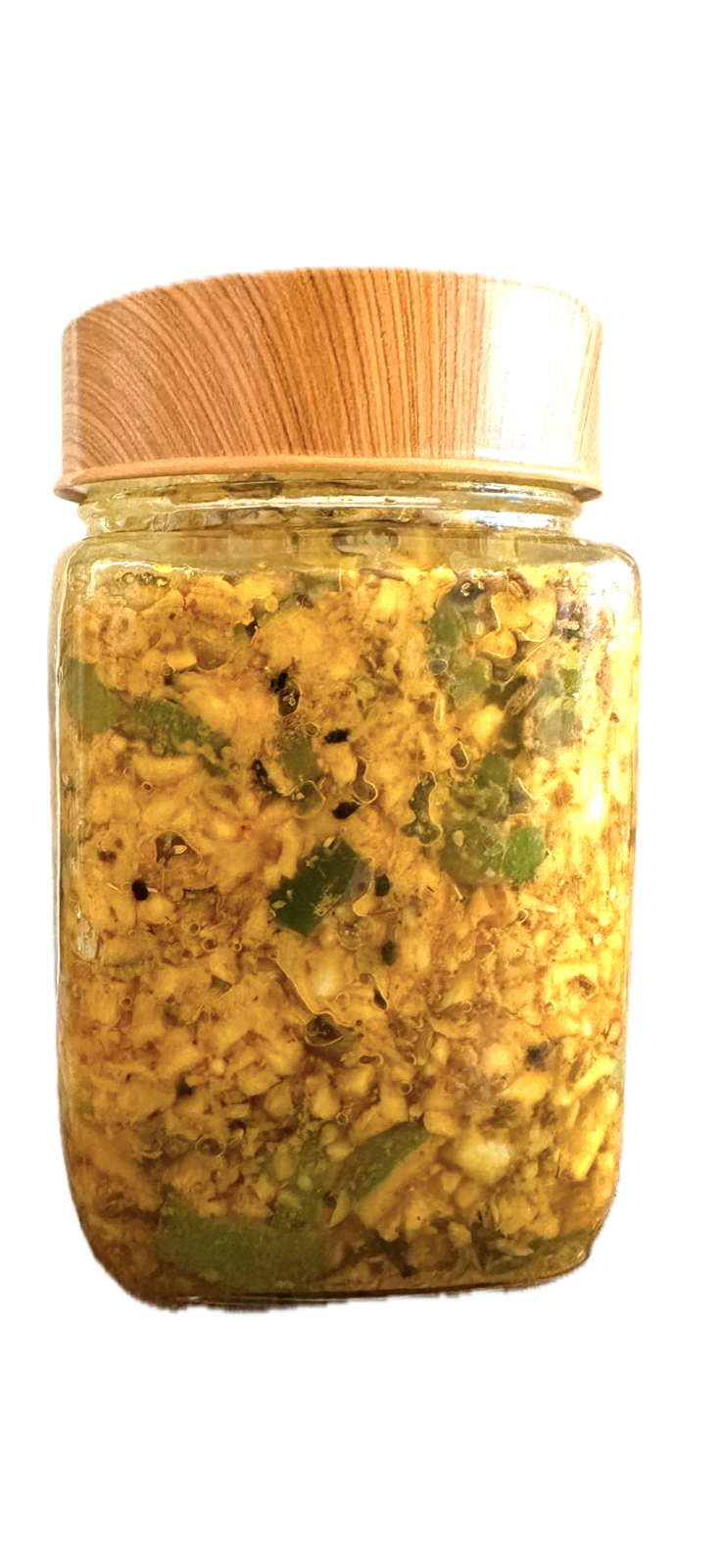 A jar of Mother's Gold Spice mango pickle